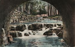 Sulphur Brook, Under Arch Postcard