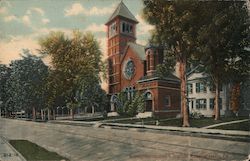 Congregational Church Gloversville, NY Postcard Postcard Postcard