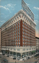 Hart Bros New Motel Rosslyn in the heart of Los Angeles, Fifth & Main Postcard
