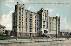Dr. Groves' Latter-day Saints Hospital on Eighth Avenue Postcard