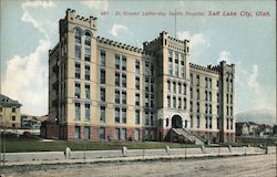 Dr. Groves' Latter-day Saints Hospital on Eighth Avenue Salt Lake City, UT Postcard Postcard Postcard