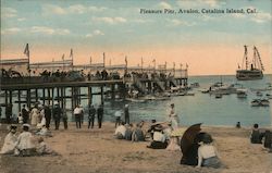 Pleasure Pier, Avalon Postcard