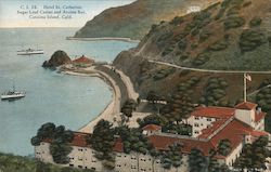 Hotel St. Catherine Sugar Loag Casino and Avalon Bay Postcard