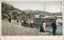 Hunting For Moonstones At Moonstone Beach Santa Catalina Island, CA Postcard Postcard Postcard