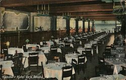 Henshaw Hotel Cafe Postcard