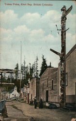 Totem Poles Postcard