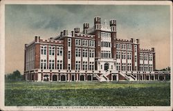 Loyola College, St. Charles Avenue Postcard