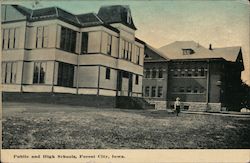 Public and High Schools Forest City, IA Postcard Postcard Postcard