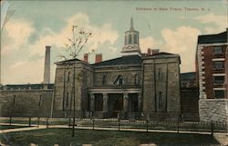 Entrance to State Prison Postcard
