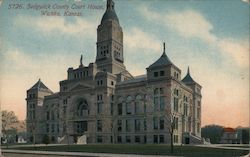 Sedgwick County Court House Postcard