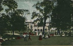 Shelter House, Riverside Postcard