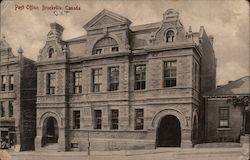 Post Office Brockville, Canada Misc. Canada Postcard Postcard Postcard