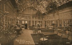 Palm Room, St. George Hotel Santa Cruz, CA Postcard Postcard Postcard