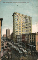 Main Street (Looking North) Postcard