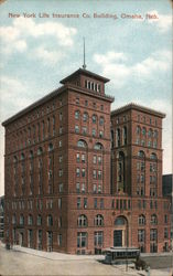 New York Life Insurance Co. Building Omaha, NE Postcard Postcard Postcard