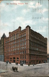 Bee Building Postcard