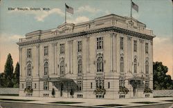 Elks' Temple Postcard