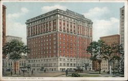 Hotel Tuller Detroit, MI Postcard Postcard Postcard