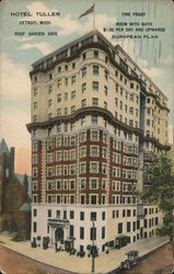 Hotel Tuller Detroit, MI Postcard Postcard Postcard