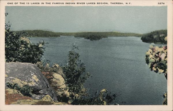 One of the 13 Lakes in the Famous Indian River Lakes Region Theresa New York