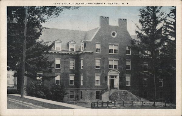 The Brick, Alfred University New York