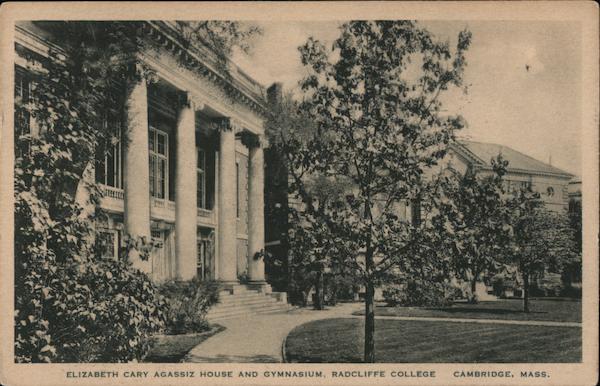 Elizabeth Cary Agassiz House and Gymnasium, Radcliffe College Cambridge Massachusetts