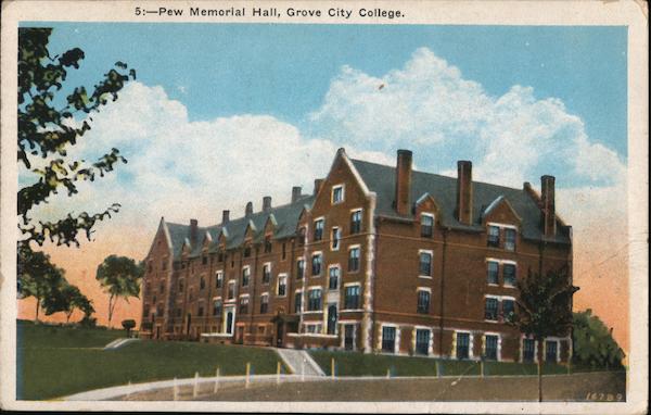 Pew Memorial Hall, Grove City College Pennsylvania