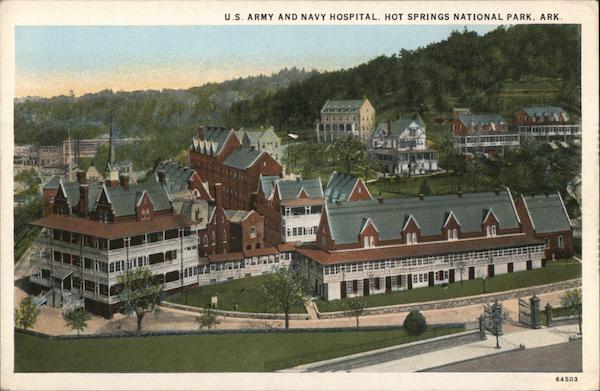 U.S. Army and Navy Hospital Hot Springs National Park Arkansas