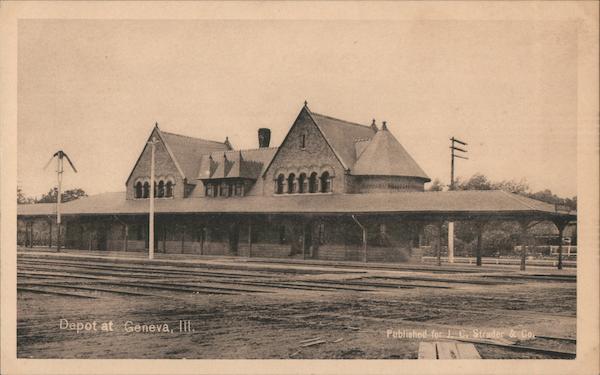 Railroad Depot Geneva Illinois