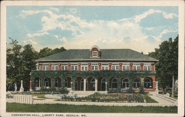 Convention Hall, Liberty Park Sedalia Missouri