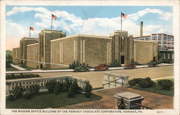 The Modern Office Building of the Hershey Chocolate Corporation Pennsylvania