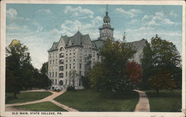 Old Main State College Pennsylvania