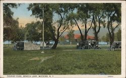 Tourist Park Seneca Lake Postcard