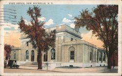 Post Office New Rochelle, NY Postcard Postcard Postcard