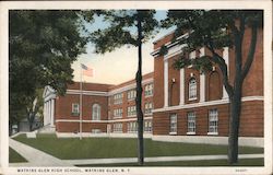 Watkins Glen High School Postcard