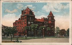 Townsend Hall, University of Buffalo New York Postcard Postcard Postcard