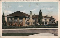 Geo. E. Keith's Club House Brockton, MA Postcard Postcard Postcard