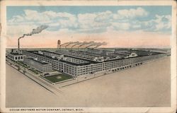 Dodge Brother Motor Company Postcard