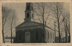 Baptist Church Postcard