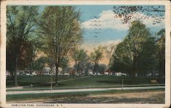 Hamilton Park Ogdensburg, NY Postcard Postcard Postcard