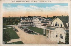 Paul Smith's Hotel, Annex and Store Postcard