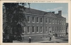 Babcock Hall of Physics, Alfred University New York Postcard Postcard Postcard