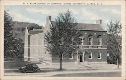 New York State School of Ceramics, Alfred University Postcard