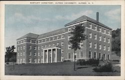 Bartlett Dormitory, Alfred University New York Postcard Postcard Postcard