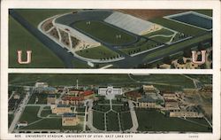 University Stadium, University of Utah Postcard