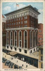 Omaha Athletic Club Postcard