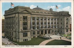 Douglas County Court House Omaha, NE Postcard Postcard Postcard