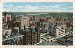 The Heart of Omaha Postcard