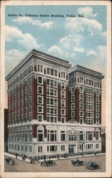 Dallas County Criminal Courts Building Postcard