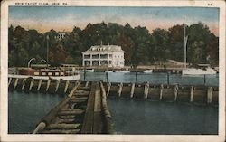 Erie Yacht Club Postcard